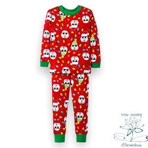 Storm Troopers Star Wars Christmas Pajamas Size 18 Months